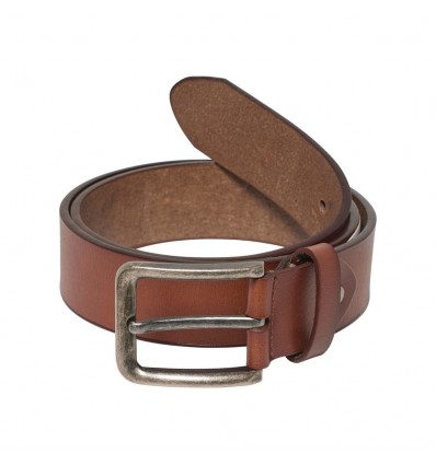 ONLY AND SONS CHARLTON LEATHER BELT BLACK