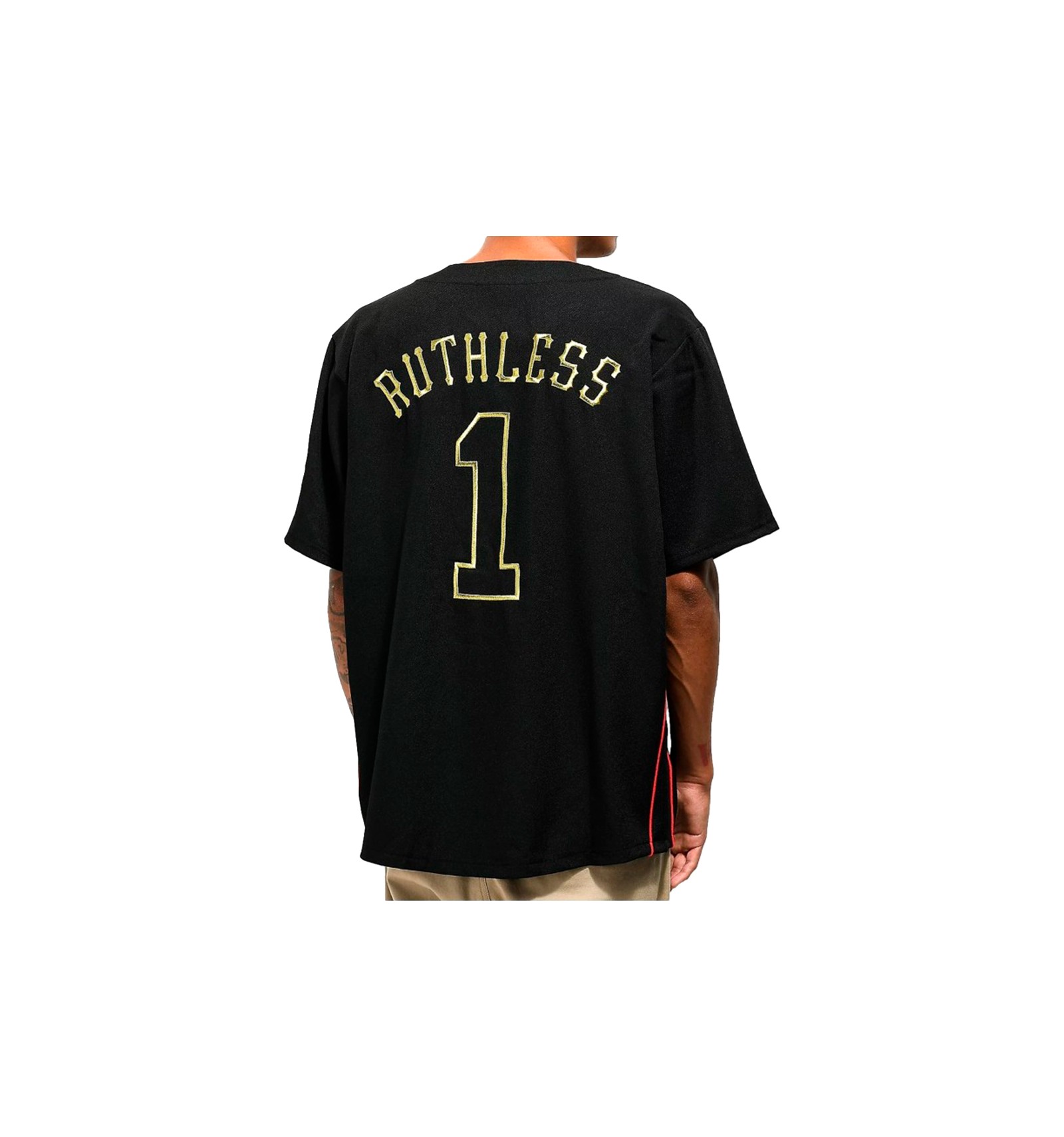DGK Ruthless Black Baseball Jersey