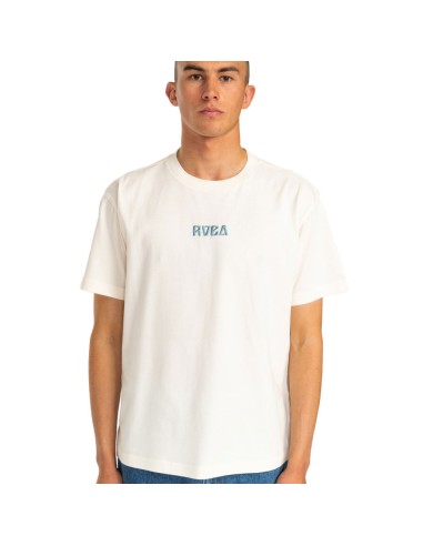 RVCA FLY HIGH SS TEE ANTIQUE WHITE