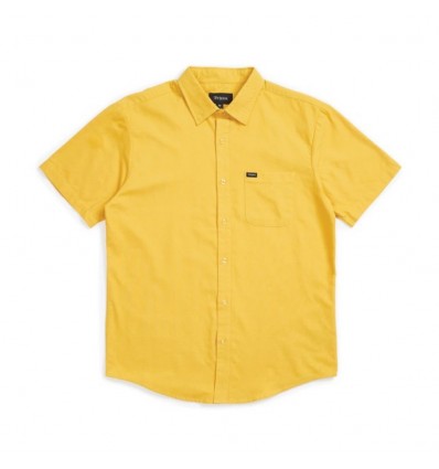 BRIXTON CHARTER OXFORD S/S SUNSET YELLOW